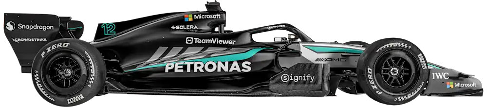 Mercedes 赛车